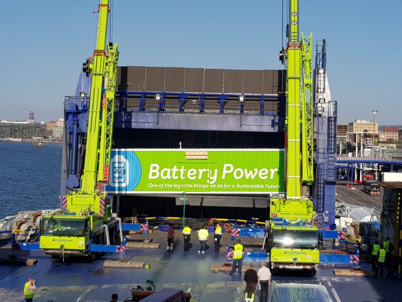 Stena Line batterimontage 2019
